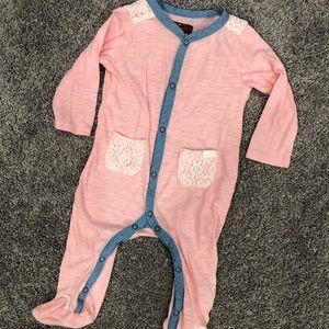 Pink fashion onesie